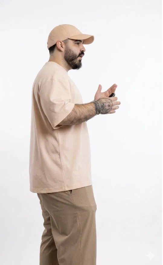 Roni Shmuel, studio portrait
